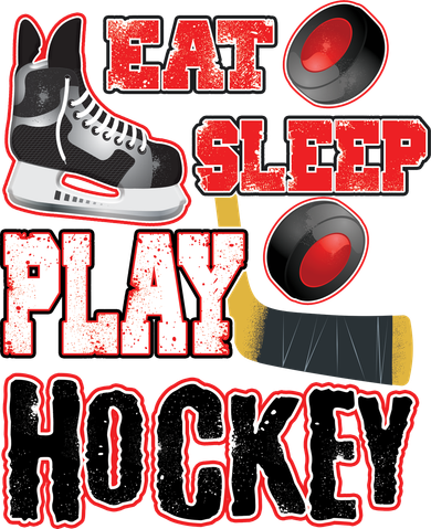 Eat Sleep Play Hockey Coffee Mug