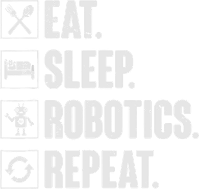 Eat Sleep Robotics Repeat Vintage Engineer Gift Pajama Set