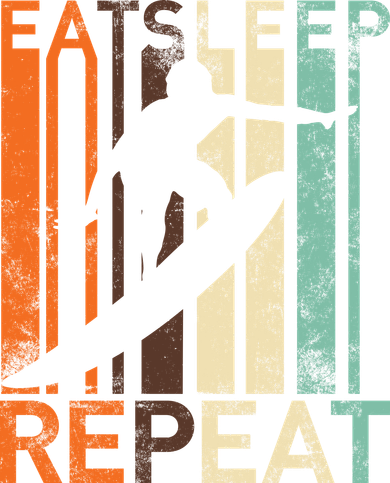 Eat Sleep Surf Repeat  Doggie Tank