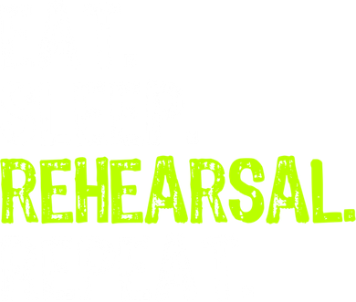 Eat Sleep Rehearsal Repeat Theatre Actor Theater Funny Gift Coaster