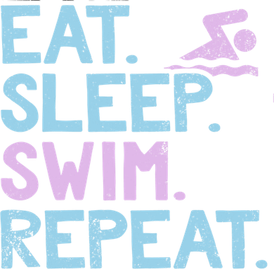 Eat Sleep Swim Repeat Swimmer Gift Women's Tank Top