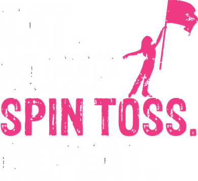 Eat Sleep Spin Toss Repeat Flag Color Guard Gift Coaster