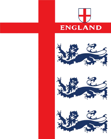 England Soccer Three Lions Flag Hat