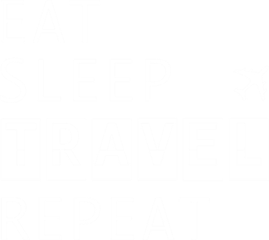 Eat Sleep Travel Repeat Funny Vacay Gift Doddie Hoodie