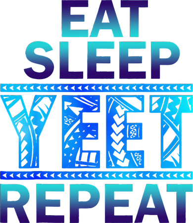 Eat Sleep Y.E.E.T Repeat Coaster