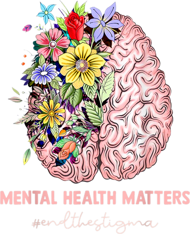 End The Stigma Mental Health Matters Mental Awareness Gift Hoodie