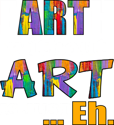 Earth Without Art Is Just Eh Kids Sweatshirt