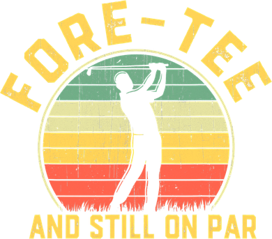 Funny 40th Birthday Golfer Turning 40 Year Old Golfing Women's Hoodie