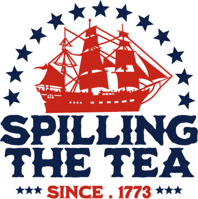 Funny 4th Of July Spilling The Tea Since 1773 Fourth Of July Kids Hoodie
