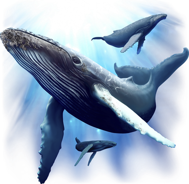 Whales Coaster