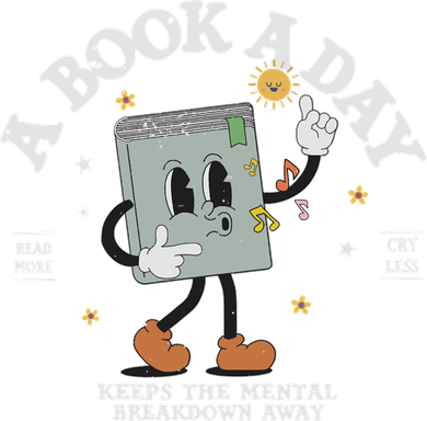 Funny A Book A Day Keep The Mental Breakdown Away Book Lover Ornament