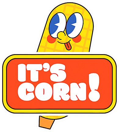 Funny And Cute It’s Corn On The Cob Corn Lover Kids Sweatshirt
