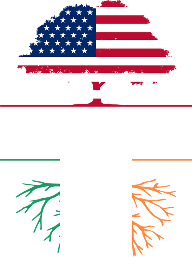 Funny American Grown With Irish Roots Ireland Gift Women's Hoodie