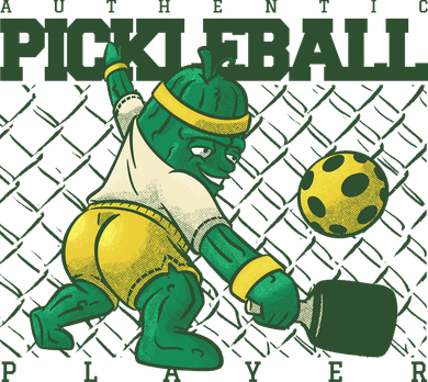 Funny Authentic Pickleball Sport Player Hat