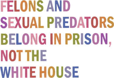 Felons And Sexual Predators Belong In Prison Not The White House Baby Bodysuit