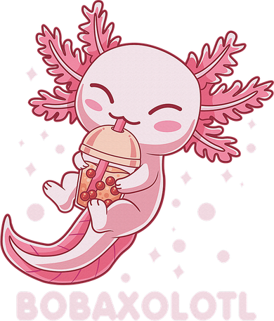 Funny Bobaxolotl Boba Tea Bubble Milk Kawaii Axolotl Anime  Coaster