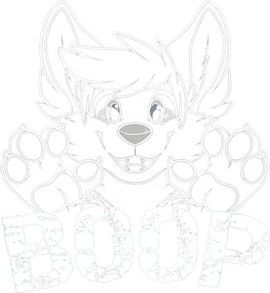 Fursuit BOOP Cute Puppy Dog Furry Fandom Saying Apron
