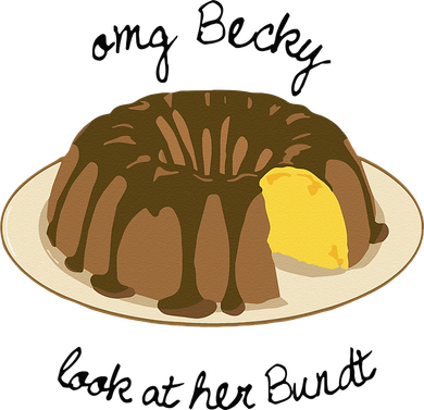 Funny Baking For Baker OMG Becky Look At Her Bundt Kids Hoodie