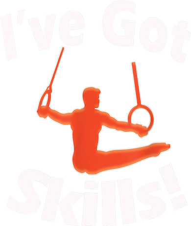 Funny Boys Gymnastics I've Got Skills Gift T Tank Top