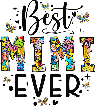 Floral Best Mimi Evers Mother's Day Gift For Best Mimi Women's Tank Top