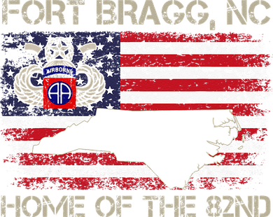 Fort Bragg NC Home Of The 82nd Airborne Veterans Day Women's Hoodie