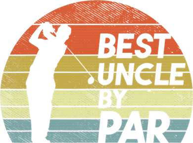 Funny Best Uncle By Par Fathers Day Golf Golfing Bucket Hat