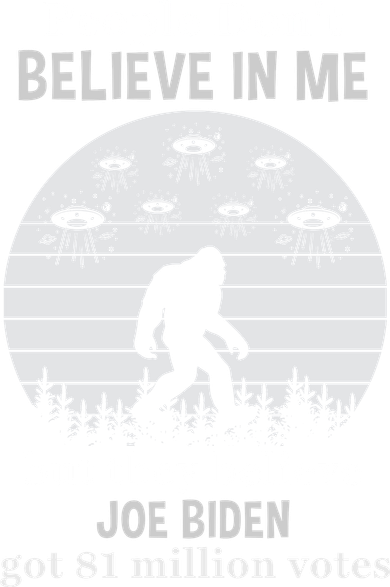 Funny Conservative Anti Biden Bigfoot Ornament