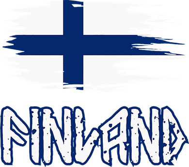 Finland Cool Ancient Nordic Style Flag 11oz C Handle Ceramic Mug