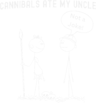Funny Cannibals Ate My Uncle Political Toddler Hoodie