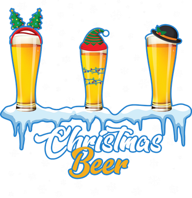 Funny Christmas Beer Doggie Tank