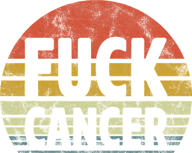 Fuck Cancer Breast Cancer Awareness Gift Retro Distressed Kids Sweatshirt