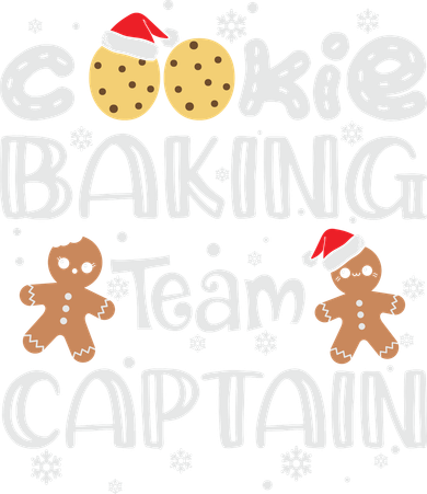 Funny Christmas Cookie Baking Team Captain Gingerbread Xmas Baby Bodysuit