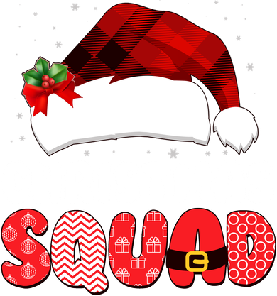 Funny Cute Christmas Squad Matching Shirts Kids T-Shirt