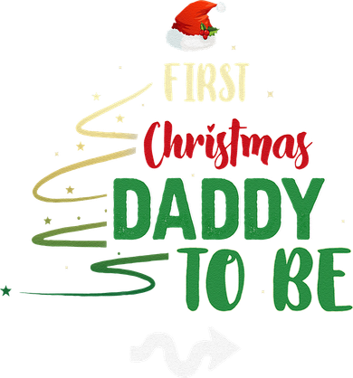 First Christmas Daddy To Be Pregnancy Announcement Gifts Funny Mousepad