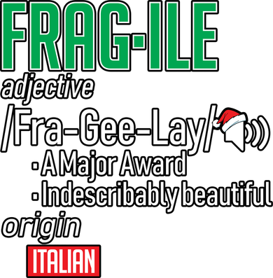 Funny Christmas Fragile Definition  Sweatshirt