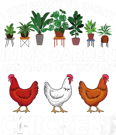 Funny Chicken For Men Women Gardening Chicken Lovers Garden Hat