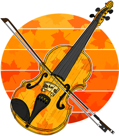 Funny Cute Fall Violin Violinist Autumn Thanksgiving String Player Coffee Mug