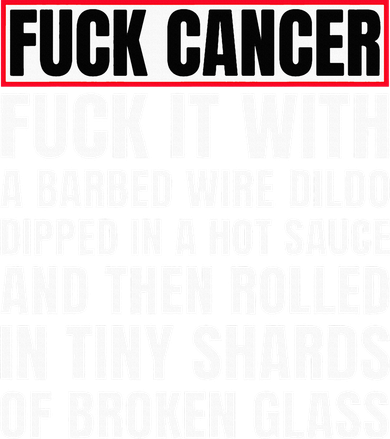 Fuck Cancer Kids T-Shirt