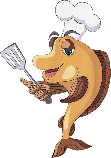 Fish Chef Fishing And Cooking Women's T-Shirt