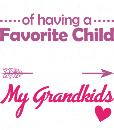 My Grandkids Are My Favorite Child Kids Hoodie