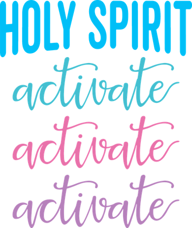 Funny Christian Holy Spirit Activate Religious Polo