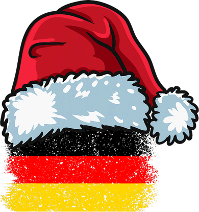 Funny Christmas Hat For Happy Germany Costume Bucket Hat