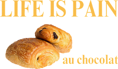 French Chocolatine Life Is Pain Au Chocolat Kids Sweatshirt