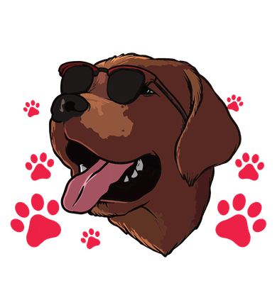 Funny Chocolate Labrador Retriever Gift Men Women Lab Lover Tote Bag