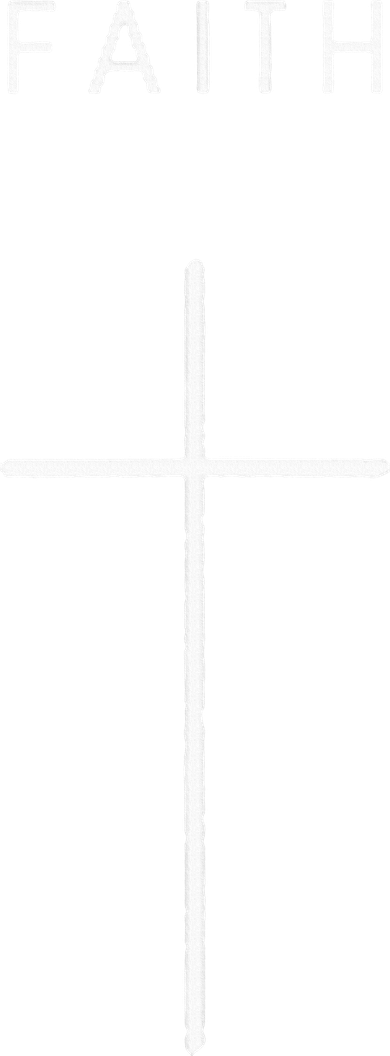 Faith Cross Minimalist Christian Religious Jesus Ornament