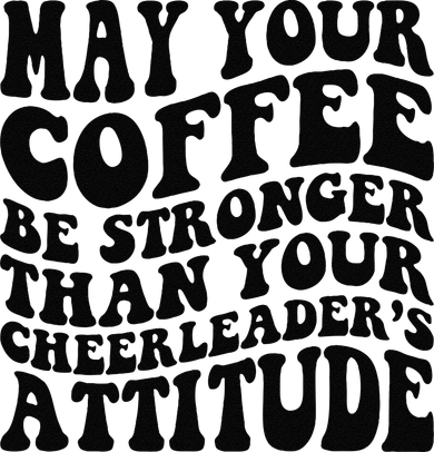 Funny Cheer Mom Coffee Saying Cheerleading Squad Mothers Day Kids Hoodie