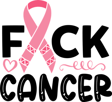 Fuck Cancer Pink Ribbon Breast Cancer Kids Sweatshirt