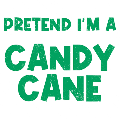 Funny Christmas Pretend Im A Candy Cane Kids Sweatshirt