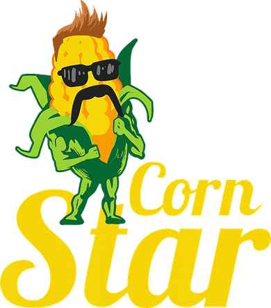 Funny Corn Star Sunglasses Mustache Maize Women's Tank Top