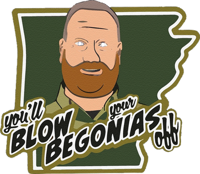 Funny Chief Taylor You’Ll Blow Your Begonias Off Kids Hoodie